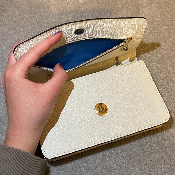 Henri Bendel White Clutch Crossbody - Picture 9 of 16